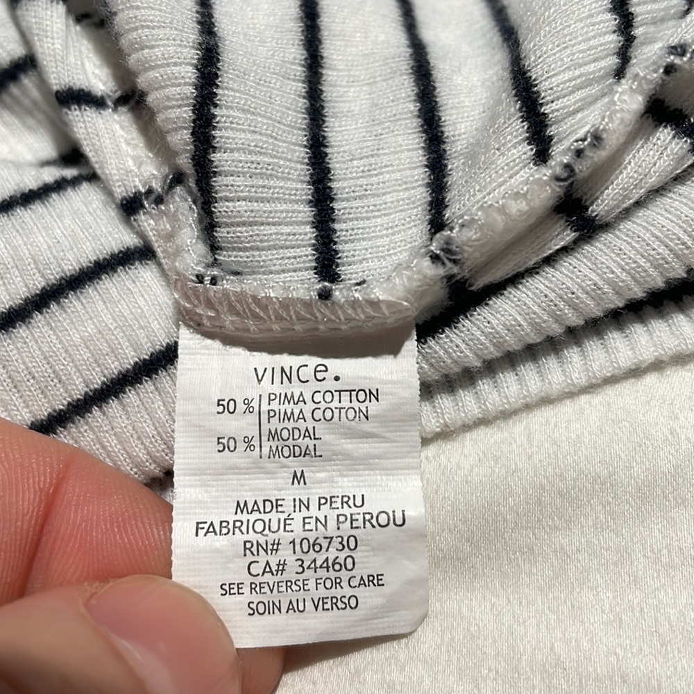 Vince Stripped Mini Dress - Picture 6 of 10